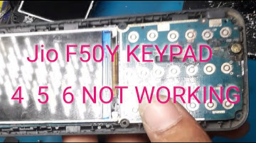 Jio F50Y 4, 5, 6 Keys Not Working? Jumper Solution | Jio F50Y Keypad Problem  