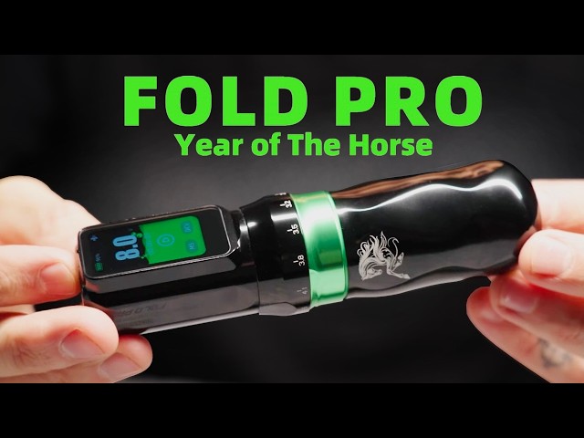 Dragonhawk Fold Pro – Year of the Horse Edition - Tattoo Machine