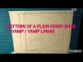 PATTERN OF A PLAIN DERBY SHOES (PART 1)