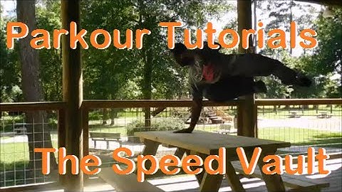 Speed Vault Tutorial (Beginner Parkour)