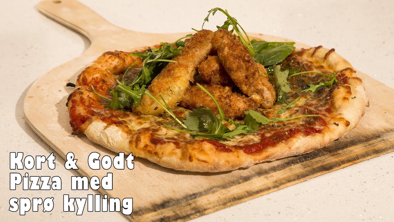 Kort & Godt - Pizza med sprø kylling (S01-E12)