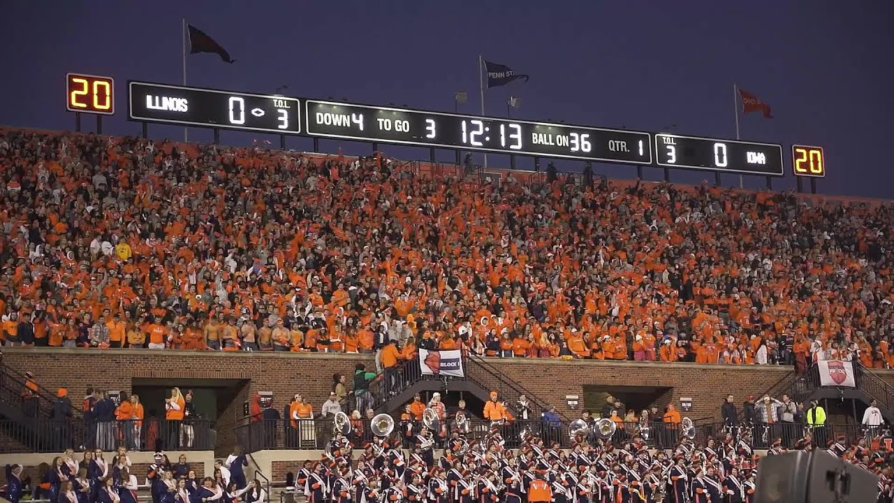 Illini Football Roar Of The Crowd Single game Tickets YouTube Illini Football Roar Of The Crowd Single game Tickets YouTube