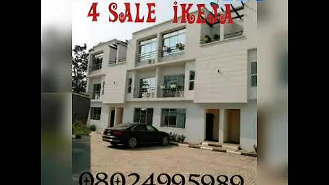 TERRACE DUPLEX FOR SALE AT IKEJA G.R.A LAGOS NIGERIA 08024995989