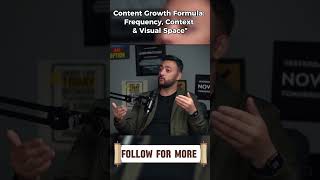 Content Growth Formula: Frequency, Context & Visual Space