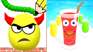 Juice Run | Smash To Draw | All New Levels Updates Gameplay | Walkthrough Android,iOS | Video Games