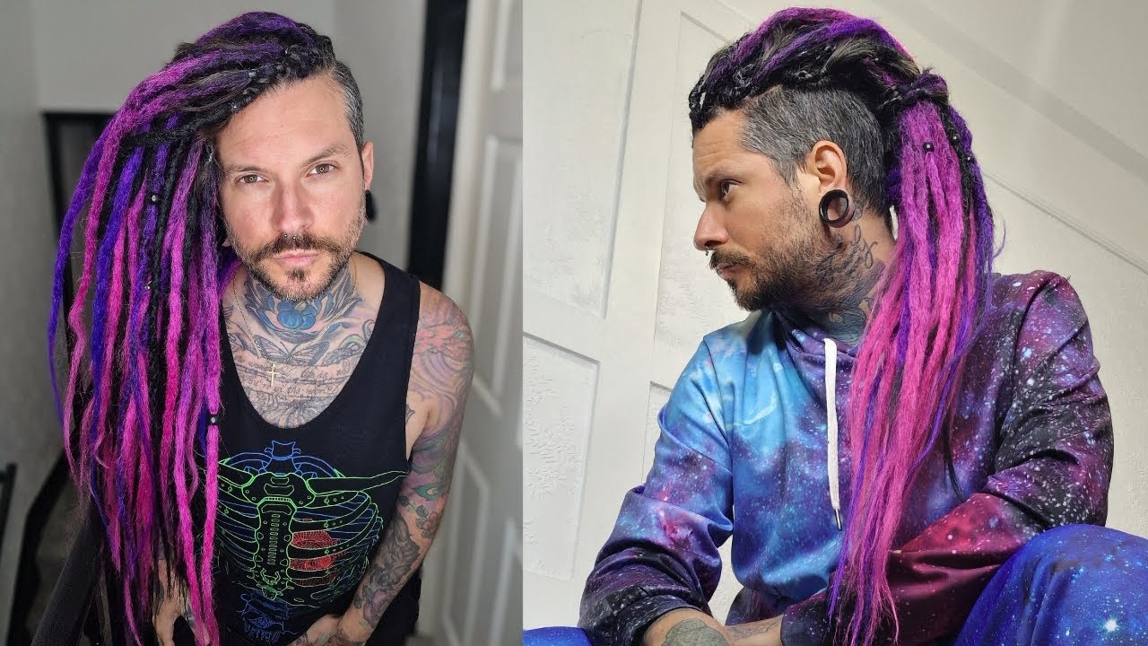 🔮GALAXY NEW SYNTHETIC DREADS🔮 | DREAD INSTALLATION | JoseJadore