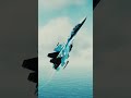 Su-33 Flanker-D Intense Flight Maneuvers 🎯🔥 #Dcs #Shorts