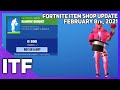 Fortnite Item Shop *NEW* CUDDLE KING SKIN + EMOTE! [February 8th, 2021] (Fortnite Battle Royale)