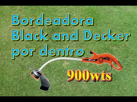 Bordeadora Black and Decker por dentro - YouTube