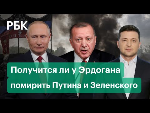 Получится ли у Эрдогана помирить Путина и Зеленского из-за конфликта в Донбассе?