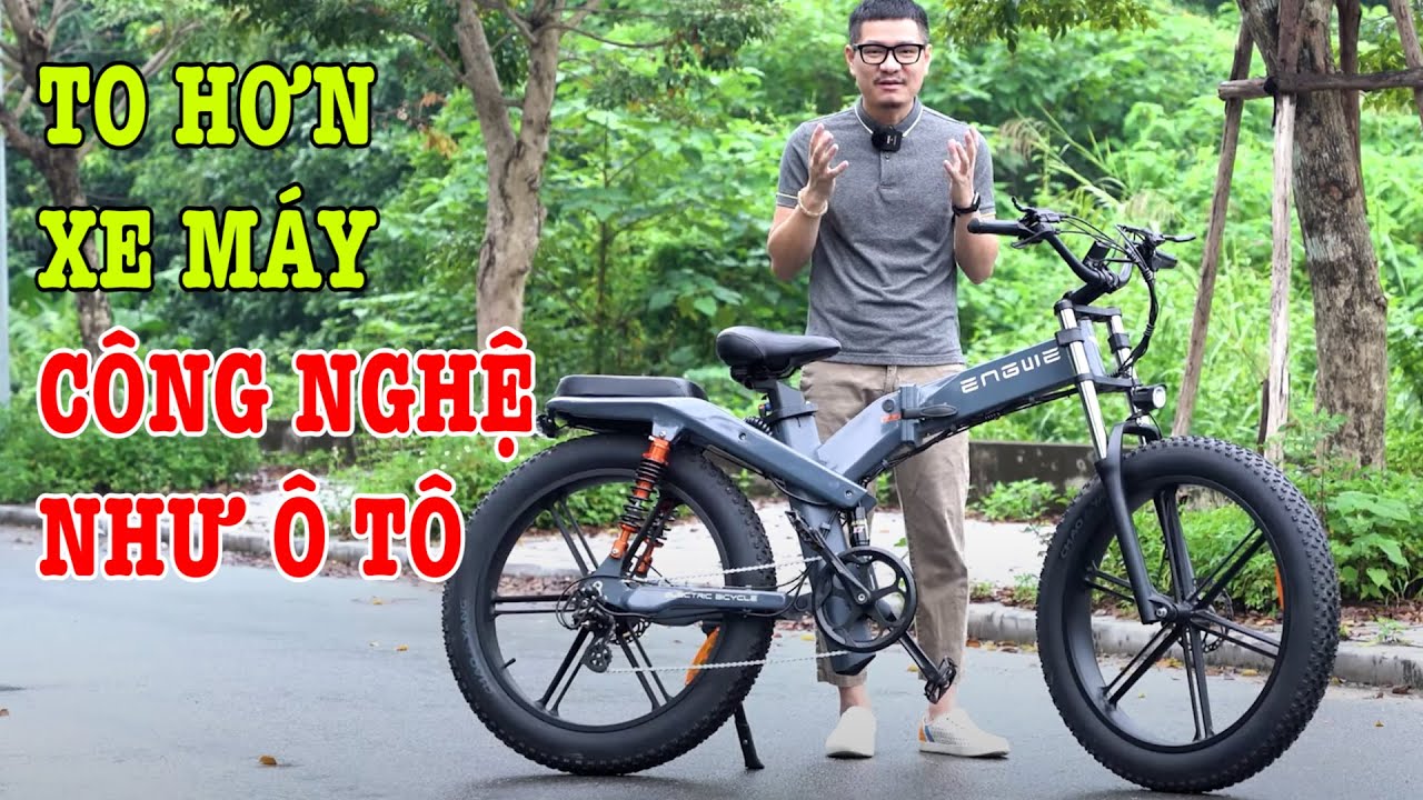 Đây là xe đạp điện xịn nhất mình từng làm, công nghệ như ô tô