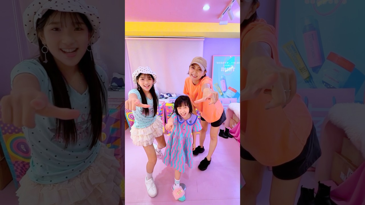みかんさんとさくちゃんとコラボダンス！サンキュー🔥#張