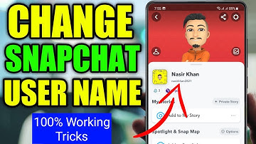 How to Change Your Snapchat Username in 2022 - Without Deleting account 🔥