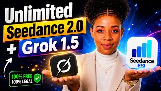SEEDANCE 2.0 FREE UNLIMITED + GROK 1.5 | The 100% Legal Method (2026) screenshot 1
