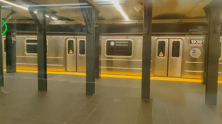 NYC Subway (S) 42nd Street Shuttle Ride: Taking The Last Weekday Train