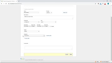 Create a Work Order and Assign it to a Vendor