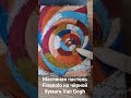 Пастель Finenolo и черная бумага для смешанных техник Van Gogh #обзор #искусствовмассы #пастель