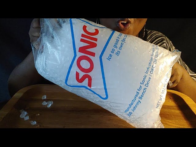 How much is a bag of ice at Sonic?