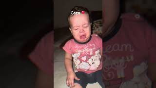 Sila suffered during the war, and many children in Gaza were overwhelmed by fear 🥺💔