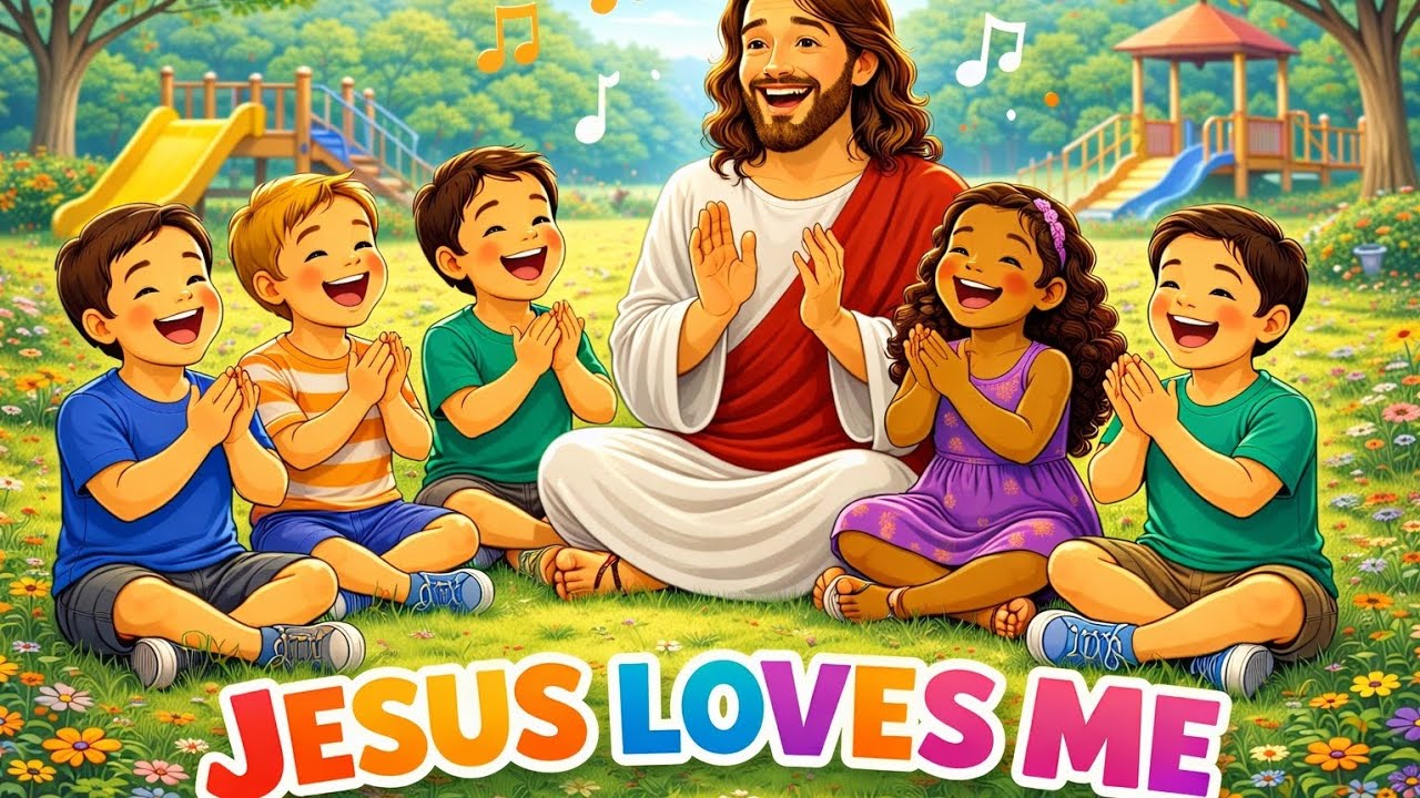 Jesus Loves Me | Kids Christian Worship Song for Sunday School (Action Song)