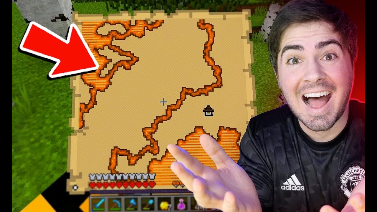 Mapa do Tesouro - Minecraft Em busca da casa automática #164