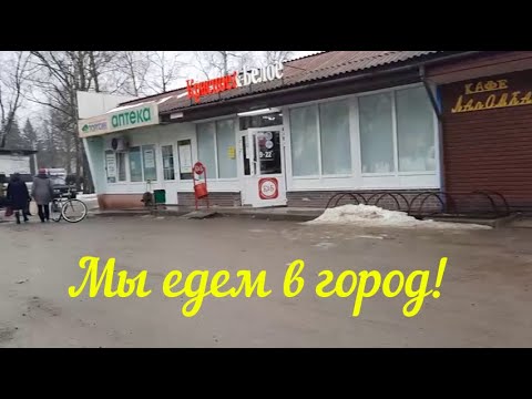 МЫ ЕДЕМ В ГОРОД НА РЫНОК И ПО МАГАЗИНАМ. - YouTube