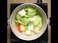 ベーコンの旨味を吸った野菜がたっぷり 簡単 厚切りベーコンと野菜のポトフ #cooking #簡単レシピ #野菜
