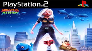 Jogo Monsters vs Aliens PS2 ( Aventura ) Play 2