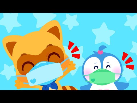 Mask Song😷 | Don't forget to wear a mask! | Nursery Rhymes | Song for Kids | Lotty Friends
