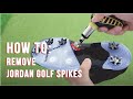 How to Remove & Replace Jordan Golf Spikes