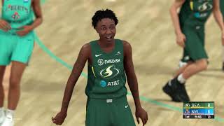 NBA 2K20 (WNBA) - Seattle Storm vs New York Liberty