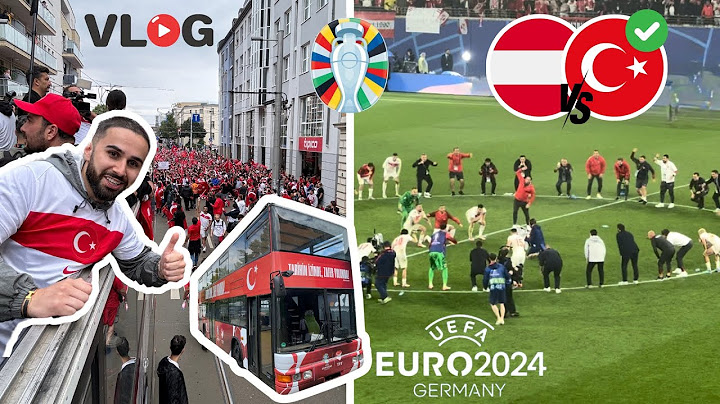 Österreich 1-2 Türkei 🔥 EURO 2024 Achtelfinale | Stadion Vlog | Live #türkiye