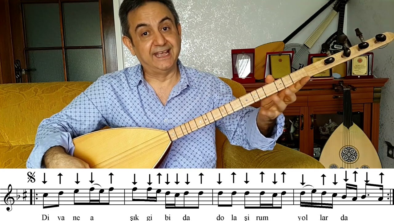 Bağlama Dersleri 12. Ders - Divane Aşık Gibi | Oğuzhan BOLBOL ile Bağlama Öğreniyorum