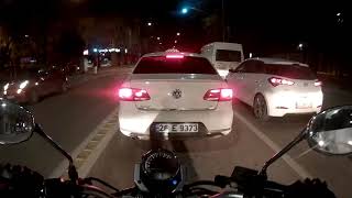 Eskişehir Gece Motolet Sürüşü - Çevre Yolu -Fabrika Caddesi - Atatürk Cadddesi