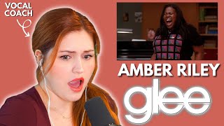 GLEE I Mercedes 'And I am Telling you' I Vocal coach reacts!