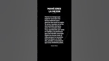 Thumbnail of POEMA PARA MAMÁ #poesía