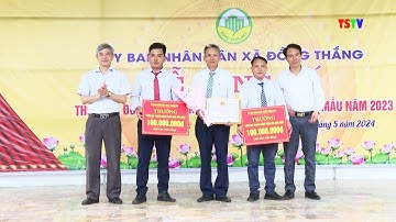 Xã Đồng Thắng công bố thôn đạt chuẩn nông thôn mới kiểu mẫu năm 2023