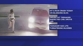 Teen pedestrian hospitalized after hit-and-run on the Westside, JSO says