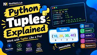 Details Python Tuples Explained 🐍 | Tuple Indexing, Slicing & Methods | Python for Beginners News