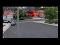 Pre Arrival Structure Fire caught on security camera - Time Stamped
