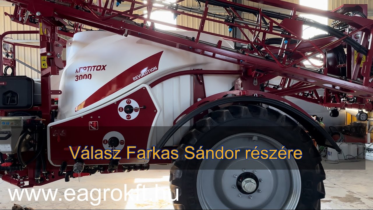 Kertitox Revolution ￼3000.20 permetező 16 szakasz . Kérdésre válasz