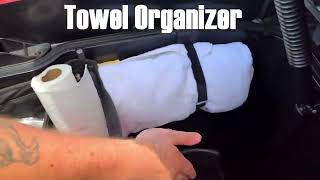 RXTX, GTX, Wake Pro & Fish Pro Sea Doo ST3 Hull Accessories Towel Organizer