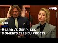 Johnny Depp VS Amber Heard les moments cls du procs  AFP