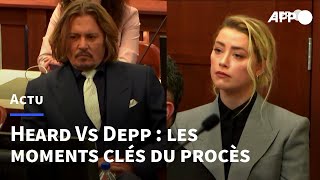 Johnny Depp VS Amber Heard: les moments clés du procès | AFP