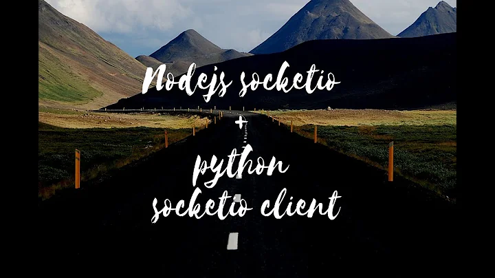 NodeJS SocketIo Server + Python Client