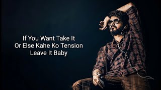 Story LYRICS - Anirudh Ravichander | Nakash Aziz | Vijay the Master | Chhoti Story Song