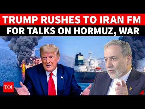 'Americans Pleaded For Meeting': U.S. Bows To Iran; FM Araghchi Sets Terms For Hormuz, Peace Deal