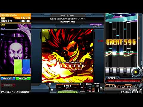 Scripted Connection⇒ A mix　DJ MURASAME　SPL　正規【beatmania IIDX 29 CastHour】