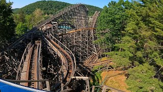 Twister On Ride POV - Knoebels Amusement Resort