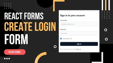 React Tutorial #10 Forms in react Create Login Form using hooks Hindi /Urdu